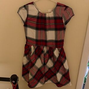 Carter's Red and White Plaid Kids Dress